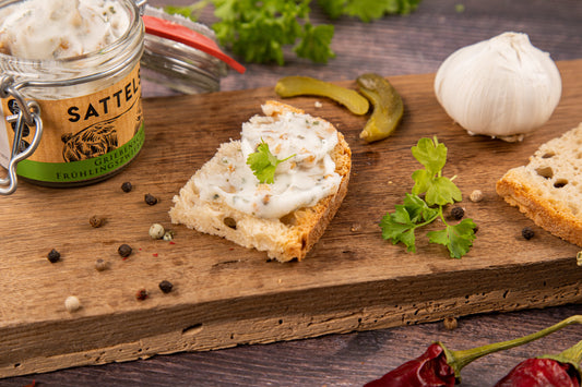 Griebenschmalz Frühlingszwiebel-Bärlauch